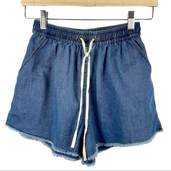 WILFRED High Waist Soft Denim Shorts Size XXS - Picture 2 of 5
